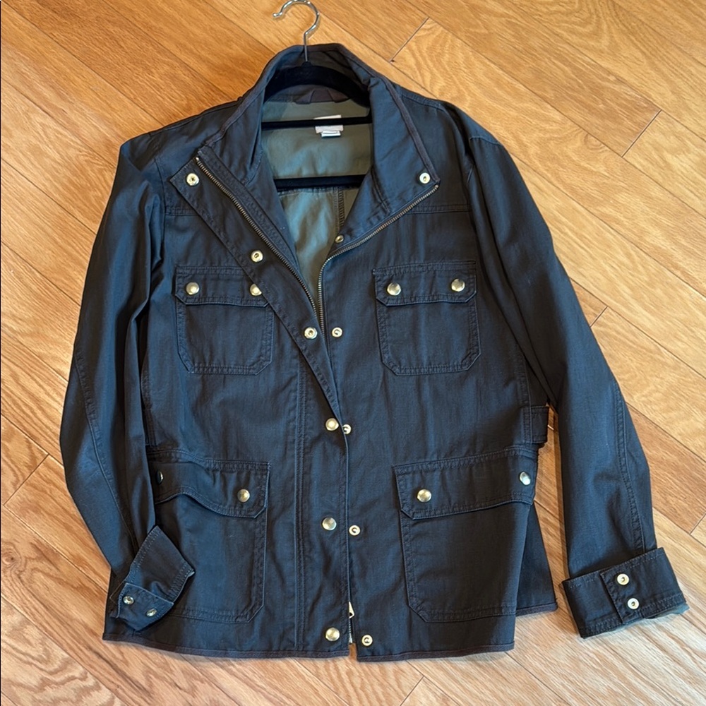 J.Crew Green Military Style Jacket